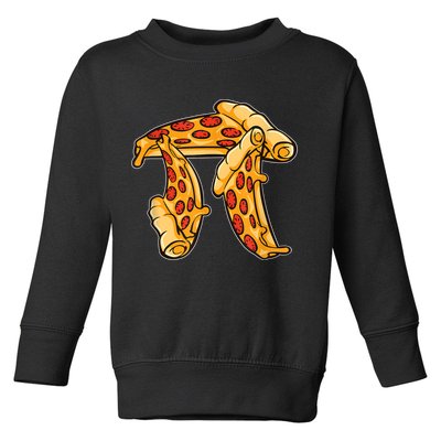 Pi Day Pizza Pi Funny Math Food Toddler Sweatshirt