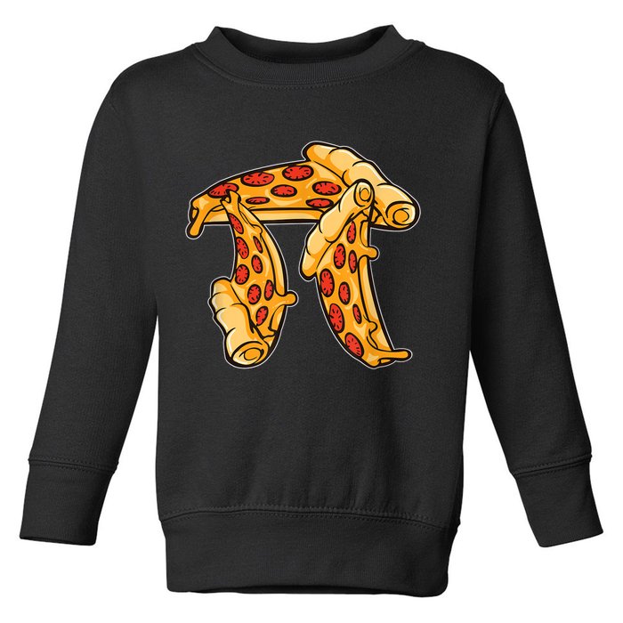 Pi Day Pizza Pi Funny Math Food Toddler Sweatshirt