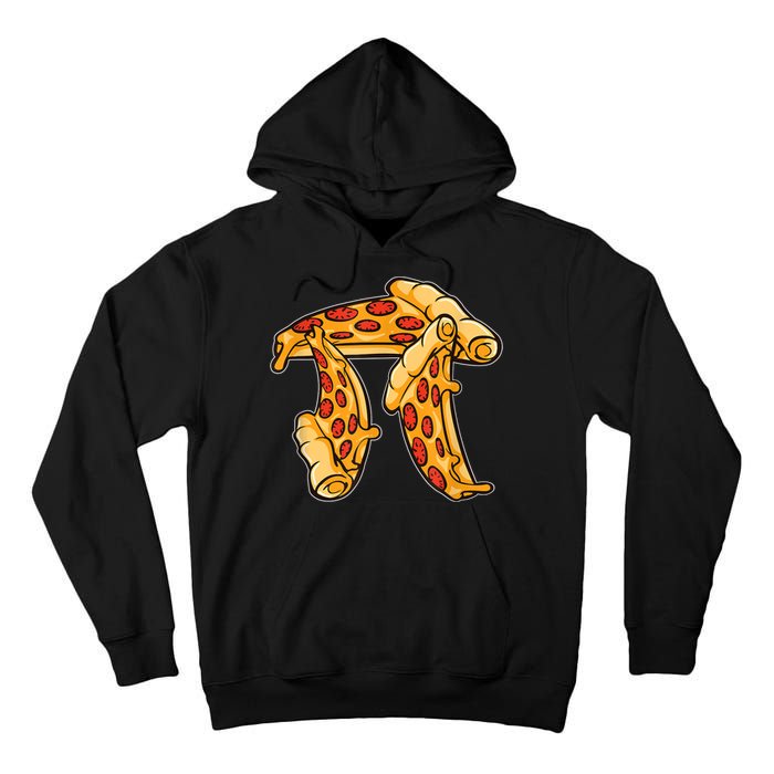 Pi Day Pizza Pi Funny Math Food Tall Hoodie