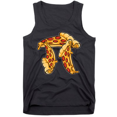 Pi Day Pizza Pi Funny Math Food Tank Top