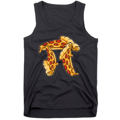 Pi Day Pizza Pi Funny Math Food Tank Top