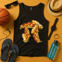 Pi Day Pizza Pi Funny Math Food Tank Top
