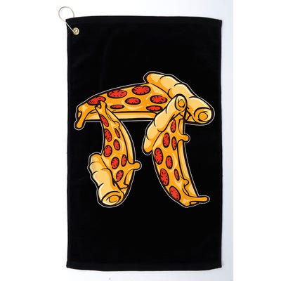 Pi Day Pizza Pi Funny Math Food Golf Towel