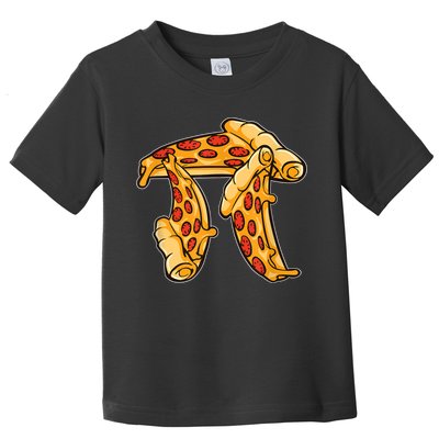 Pi Day Pizza Pi Funny Math Food Toddler T-Shirt