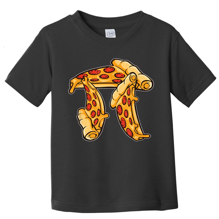 Pi Day Pizza Pi Funny Math Food Toddler T-Shirt