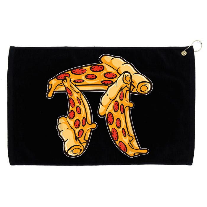 Pi Day Pizza Pi Funny Math Food Grommeted Golf Towel