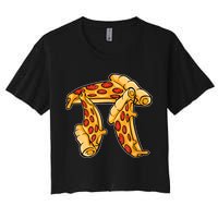 Pi Day Pizza Pi Funny Math Food Crop Top