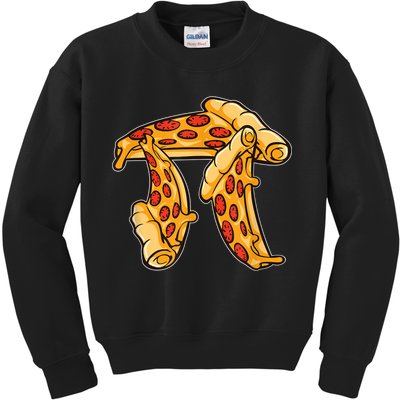 Pi Day Pizza Pi Funny Math Food Kids Sweatshirt