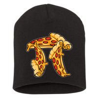 Pi Day Pizza Pi Funny Math Food Short Acrylic Beanie