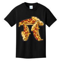 Pi Day Pizza Pi Funny Math Food Kids T-Shirt