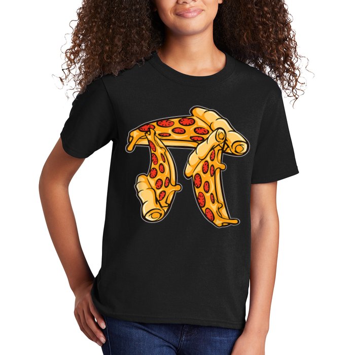 Pi Day Pizza Pi Funny Math Food Kids T-Shirt