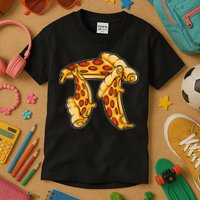 Pi Day Pizza Pi Funny Math Food Kids T-Shirt