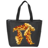 Pi Day Pizza Pi Funny Math Food Zip Tote Bag