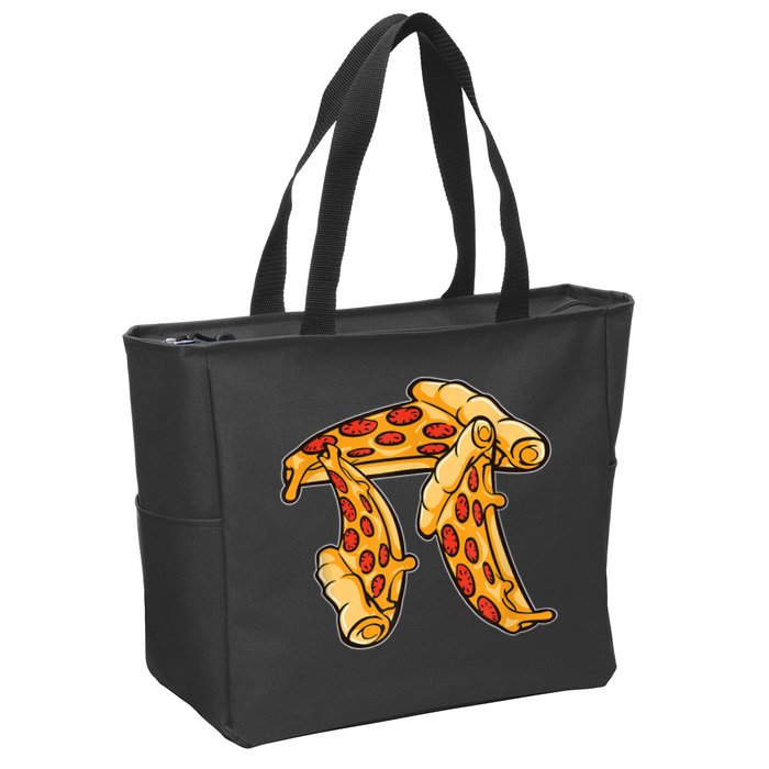 Pi Day Pizza Pi Funny Math Food Zip Tote Bag