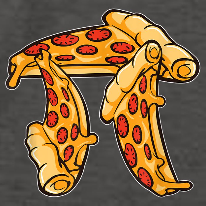 Pi Day Pizza Pi Funny Math Food Vector Backpack