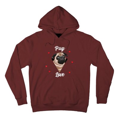 Pug Dog Pet Holder Dog Love Pug Love Hoodie