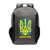 Painted Distressed Pattern Ukraine Coat Of Arms Flag Vector Backpack