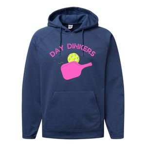 Pickleball Doubles Partner Day Dinkers Performance Fleece Hoodie