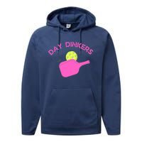 Pickleball Doubles Partner Day Dinkers Performance Fleece Hoodie