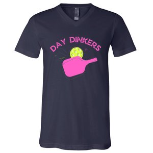 Pickleball Doubles Partner Day Dinkers V-Neck T-Shirt