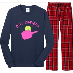 Pickleball Doubles Partner Day Dinkers Long Sleeve Pajama Set