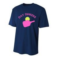 Pickleball Doubles Partner Day Dinkers Performance Sprint T-Shirt