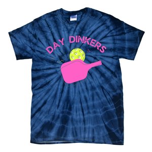 Pickleball Doubles Partner Day Dinkers Tie-Dye T-Shirt