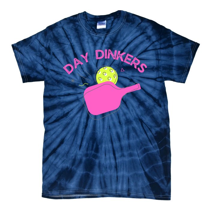 Pickleball Doubles Partner Day Dinkers Tie-Dye T-Shirt