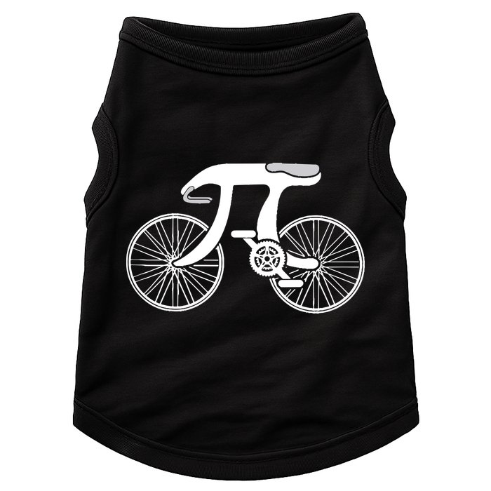 Pi Day Pi Cycle Bicycle Bike Math Symbol 3 14 Cyclist Pun Doggie Tank