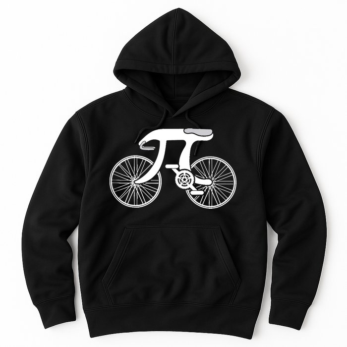 Pi Day Pi Cycle Bicycle Bike Math Symbol 3 14 Cyclist Pun Hoodie