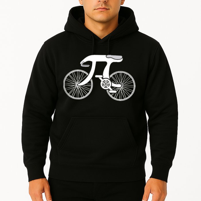 Pi Day Pi Cycle Bicycle Bike Math Symbol 3 14 Cyclist Pun Hoodie