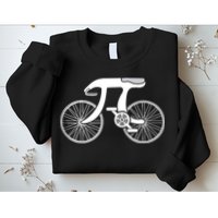 Pi Day Pi Cycle Bicycle Bike Math Symbol 3 14 Cyclist Pun Sweatshirt