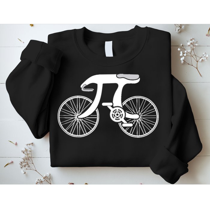 Pi Day Pi Cycle Bicycle Bike Math Symbol 3 14 Cyclist Pun Sweatshirt