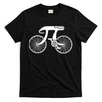 Pi Day Pi Cycle Bicycle Bike Math Symbol 3 14 Cyclist Pun T-Shirt
