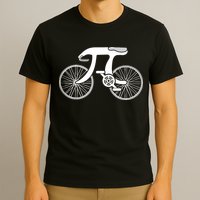 Pi Day Pi Cycle Bicycle Bike Math Symbol 3 14 Cyclist Pun T-Shirt