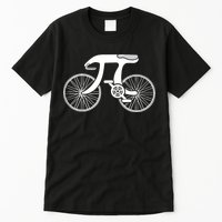 Pi Day Pi Cycle Bicycle Bike Math Symbol 3 14 Cyclist Pun Tall T-Shirt