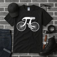 Pi Day Pi Cycle Bicycle Bike Math Symbol 3 14 Cyclist Pun Tall T-Shirt
