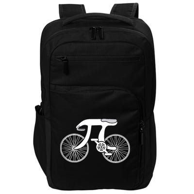 Pi Day Pi Cycle Bicycle Bike Math Symbol 3 14 Cyclist Pun Impact Tech Backpack