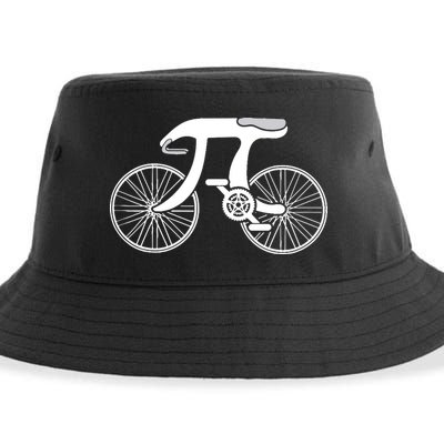 Pi Day Pi Cycle Bicycle Bike Math Symbol 3 14 Cyclist Pun Sustainable Bucket Hat