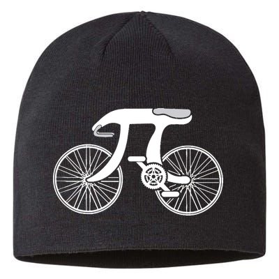 Pi Day Pi Cycle Bicycle Bike Math Symbol 3 14 Cyclist Pun Sustainable Beanie