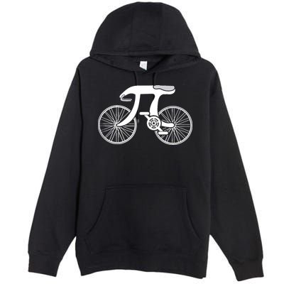 Pi Day Pi Cycle Bicycle Bike Math Symbol 3 14 Cyclist Pun Premium Pullover Hoodie