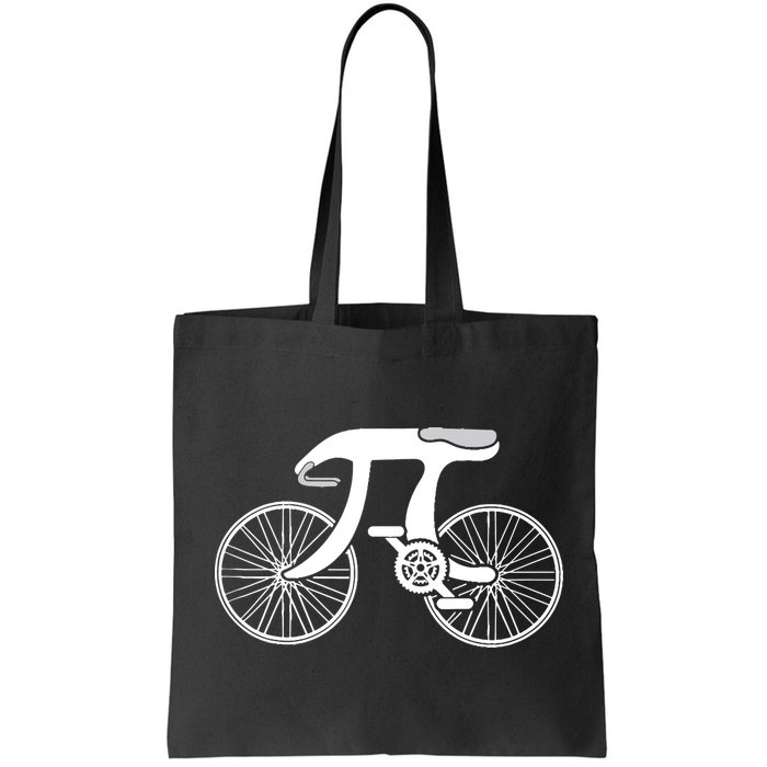 Pi Day Pi Cycle Bicycle Bike Math Symbol 3 14 Cyclist Pun Bag