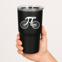 Pi Day Pi Cycle Bicycle Bike Math Symbol 3 14 Cyclist Pun Tumbler