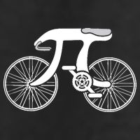 Pi Day Pi Cycle Bicycle Bike Math Symbol 3 14 Cyclist Pun 25L Jumbo Tote