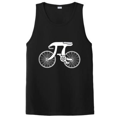 Pi Day Pi Cycle Bicycle Bike Math Symbol 3 14 Cyclist Pun PosiCharge Competitor Tank