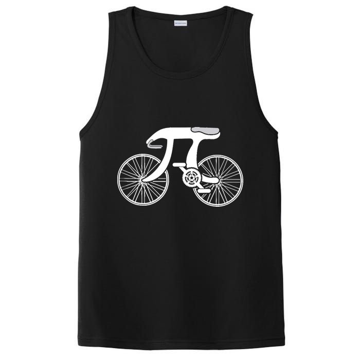 Pi Day Pi Cycle Bicycle Bike Math Symbol 3 14 Cyclist Pun PosiCharge Competitor Tank