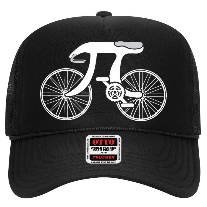 Pi Day Pi Cycle Bicycle Bike Math Symbol 3 14 Cyclist Pun Trucker Hat