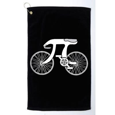 Pi Day Pi Cycle Bicycle Bike Math Symbol 3 14 Cyclist Pun Golf Towel