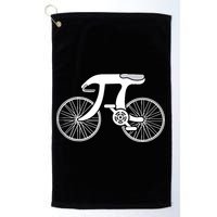 Pi Day Pi Cycle Bicycle Bike Math Symbol 3 14 Cyclist Pun Golf Towel