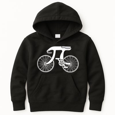 Pi Day Pi Cycle Bicycle Bike Math Symbol 3 14 Cyclist Pun Kids Hoodie